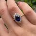 blue Is Fashionable And Simple, Women's Diamond Studded Jewelry, Wedding Single Ring Accessory_ipsvogv.com