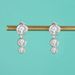 S925 Sterling Silver Bubble Moissanite Earrings For Women One Style Two Wear Niche Personality Earrings For Women_ipsvogv.com