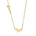 Full Body 【 Titanium Steel 】 Minimalist Style English Love Furnace Genuine Gold Necklace For Women's Ins Mesh Red 【 】_ipsvogv.com