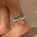 3-Piece Set Of Conch Soft Pottery Turquoise Anklet Setsummer Celebrity Temperament Seaside Travel Photography With Accessories Tide_ipsvogv.com