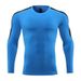 Men's Clothing Tights Long-Sleeved T-Shirt High Elastic Quick-Drying Breathable Sports Running Training Fitness Clothes Round Neck_ipsvogv.com