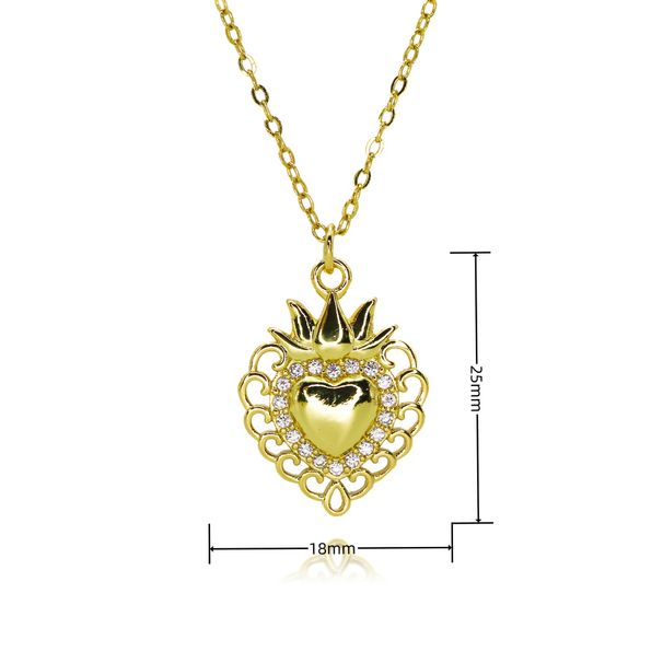 Hot Selling Pearl Zircon Cross Necklace Female Niche Light Luxury Personality Colored Gem Jewelry_ipsvogv.com