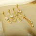 cross-border E-commerce New Product Ring Copper Inlaid Zircon Belly Button Nail Suit Body Piercing Jewelry In Stock_ipsvogv.com