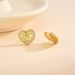 Women’s Jewelry Set Fashion Copper Plated Real Gold Style Mother's Day Heart Shaped Micro Inlaid Zircon Earrings Light Luxury Earrings Jewelry_ipsvogv.com