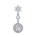 Women's Jewelry Zircon Belly Button Ring Oiled Belly Button Nail Piercing Jewelry_ipsvogv.com