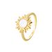 Bohemian Holiday Style Sun Drop Glue Ring Female Copper Gold Plated Elegant Fashion Index Finger Ring_ipsvogv.com