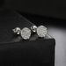 Unisex popular round full diamond thread earrings trendy men's personality all match earrings hip hop street popular earrings_ipsvogv.com