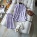 Women's Clothing warm spring healing color shimmer texture pieces heavy industry slim silhouette suit_ipsvogv.com