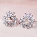 Cao Shi Live Network Red Ear Studs Luxury Full Diamond Micro Inlaid Leaves Olive Branch Earrings_ipsvogv.com
