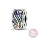 Women's Jewelry 925 Sterling Silver Eternal Heart Shaped Rubber Plug Fixed Clip Positioning Buckle Charm Beaded DIY Jewelry Accessories_ipsvogv.com