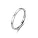 Korean Version Niche Diamond Inlaid Titanium For Women's Simple Stainless Steel Couple Fashion Ring Accessories_ipsvogv.com