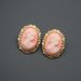 Women's Earrings single retro vintage medieval exaggerated style Cameo palace baroque western antique earrings_ipsvogv.com