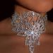 hot selling new sexy exaggerated rhinestone necklace nightclub dance full diamond flower-shap_ipsvogv.com