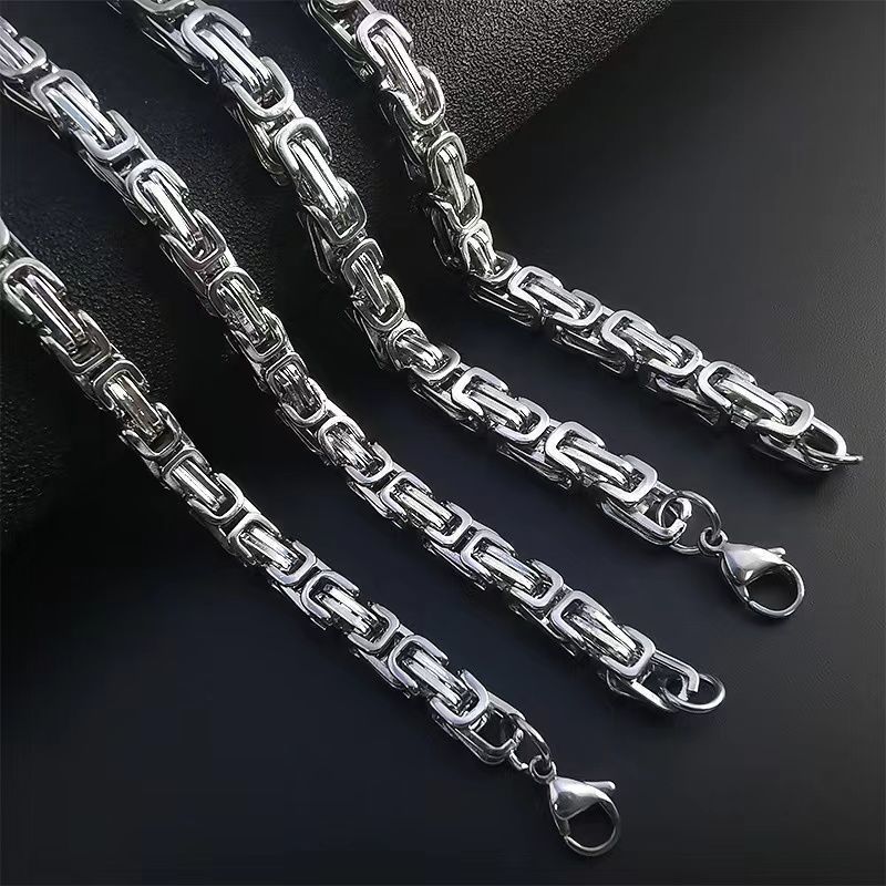 Necklace For Men, Titanium Steel Simple Collarbone Chain, Street Ins, Hip-hop Versatile, Men's Personalized Neckchain_ipsvogv.com