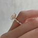 Sanjie Fashion New Water Drop Shaped Women's Simple Large Zircon Jewelry Ring_ipsvogv.com