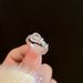 Unisex belt shaped open ring exquisite light luxury style temperament index finger ring personality fashion high end hand jewelry_ipsvogv.com