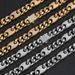 Hip Hop Street Rap Cuban Chain Pig Nose Micro Inlaid Zircon Texture Light Bracelet Necklace Set_ipsvogv.com