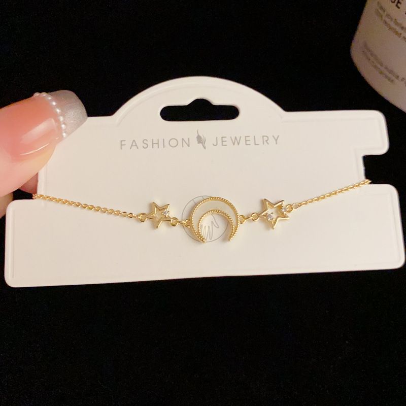 Gold Series Unique Personality Trendy Zircon Bracelet Light Luxury Versatile Design Simple High-end Sense Jewelry_ipsvogv.com