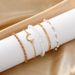 New Fashion Street Shooting Moon Creative Multi Color Rice Bead Five Piece Set Bracelet_ipsvogv.com