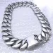 316L Stainless Steel Primary Color Curb 32mm Width Band 16-30 Inch Length Solid Heavy Necklace Jewelry_ipsvogv.com