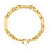 Men's Jewelry Hip Hop Trendy Ins Style Bracelet Handsome Titanium Steel Non Fading Bracelet With Necklace Set_ipsvogv.com