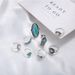 New Turquoise Carved Feather With 8-piece Joint Ring Set_ipsvogv.com