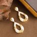 Light Luxury Elegant Antique Style Enamel Drop Glaze Hollow Droplet Shaped For Women With A Niche Temperament, High-end_ipsvogv.com