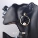 Niche Natural Pearl Earrings Temperament Geometric Hollow Earrings Texture High End Earrings Network_ipsvogv.com