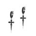 Hot Selling Hoop Earrings With Micro Inlaid Colored Zircon Individually Packaged Exquisite Hip Hop Men And Women Earrings_ipsvogv.com