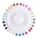 New Simple Pearl Long Pin Muslim Scarf Buckle Silk Scarf Buckle Pin Multi Color_ipsvogv.com