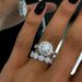 fashion engagement ring electroplated micro inlaid zircon ring super flash women's ring_ipsvogv.com