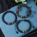Hot Selling Men's Bracelet Tiger Eye Stone Elastic Braided Bracelet Set Essential Oil Aromatherapy Beads 3 Bracelets For Men_ipsvogv.com