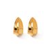 Ins Brass Gold-Plated Geometric New Water Drop Elegant Niche Design Minimalist Style Women's Earrings_ipsvogv.com