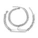Titanium steel necklace Cuban chain necklace men's trendy hip hop titanium steel chain men's simple and versatile men's jewelry_ipsvogv.com