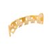 New Hip Hop Braces Chain Hollow Glossy Gold Braces Halloween Costume Braces Hip Hop Accessories_ipsvogv.com