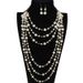 Jewelry Multi-layer Pearl Necklace, Sweater Chain 6320_ipsvogv.com