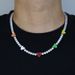 Men's Jewelry Hip Hop New Five Color Love Pendant 5mm Tennis Chain Fashion Tennis Chain Necklace Jewelry_ipsvogv.com