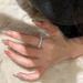 Exquisite Diamond Filled Donut For Women, Vintae, Liht Luxury, Niche, Exquisite, Versatile, Hih-end, Index Finer_ipsvogv.com