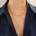 Fashion All Match Plated 26 English Letters Necklace Simple High End Clavicle Chain Pendant_ipsvogv.com