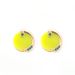 Moon Lake: Japanese Korean Fresh Crescent Round Inlaid Zircon with Fashionable and Stylish Style Earrings_ipsvogv.com