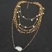 Personality Special Shaped Pearl Pendant Gold Multi Layer Necklace Female Simple Jewelry Necklace_ipsvogv.com