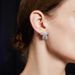 Women's Jewelry S925 Silver Needle Bow Earrings In Summer Light Luxury Niche Design High End Earrings_ipsvogv.com