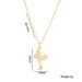 Necklace Jewelry Female Flow Ring Water Drops Hot Selling Accessories Necklace Titanium Steel Necklace Women All-match New Necklace Accessories_ipsvogv.com