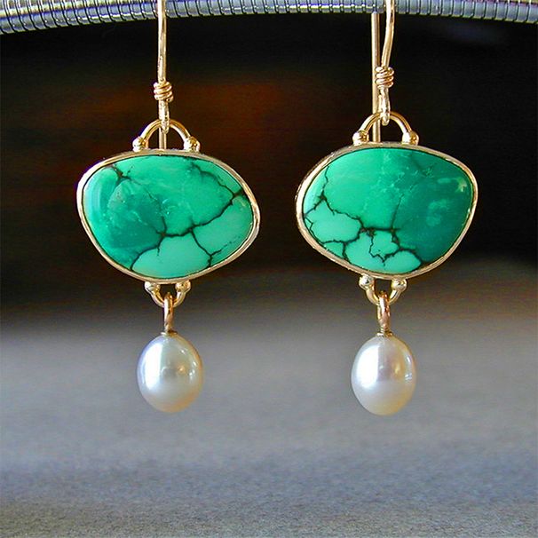 Classic Pearl Dropper Earrings For Women, Trendy And Fashionable Ear Accessories_ipsvogv.com