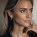 Women's Jewelry Full Diamond C Shaped Earrings Light Luxury High End Design Fashion Temperament Unique Earrings Ear Jewelry_ipsvogv.com