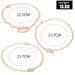 New Minimalist, Fashionable And Versatile Bracelet, Creative Alloy, Natural Seashell Package, Gold Edged Bracelet For_ipsvogv.com