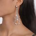 E10824 Exaggerated Dark Geometric Micro Inlaid Gothic Creative Scorpion Water Diamond Long Earrings_ipsvogv.com