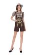 Women's Clothing German Munich Oktoberfest clothing plaid overalls suit Bavaria Ding Dong clothing bottoming shirt_ipsvogv.com