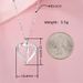 Women’s Jewelry Set Fashion Love Cross Necklace Heart Shaped Pendant Love Ornament Clavicle Chain_ipsvogv.com