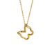 Hollow Out Peach Heart Necklace For Women, Trendy, Sweet, Spicy Girl, Student, Simple Collarbone Chain, Niche Design_ipsvogv.com